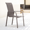 FAUTEUIL ESSENTIA DOS HAUT WENGE TONKA