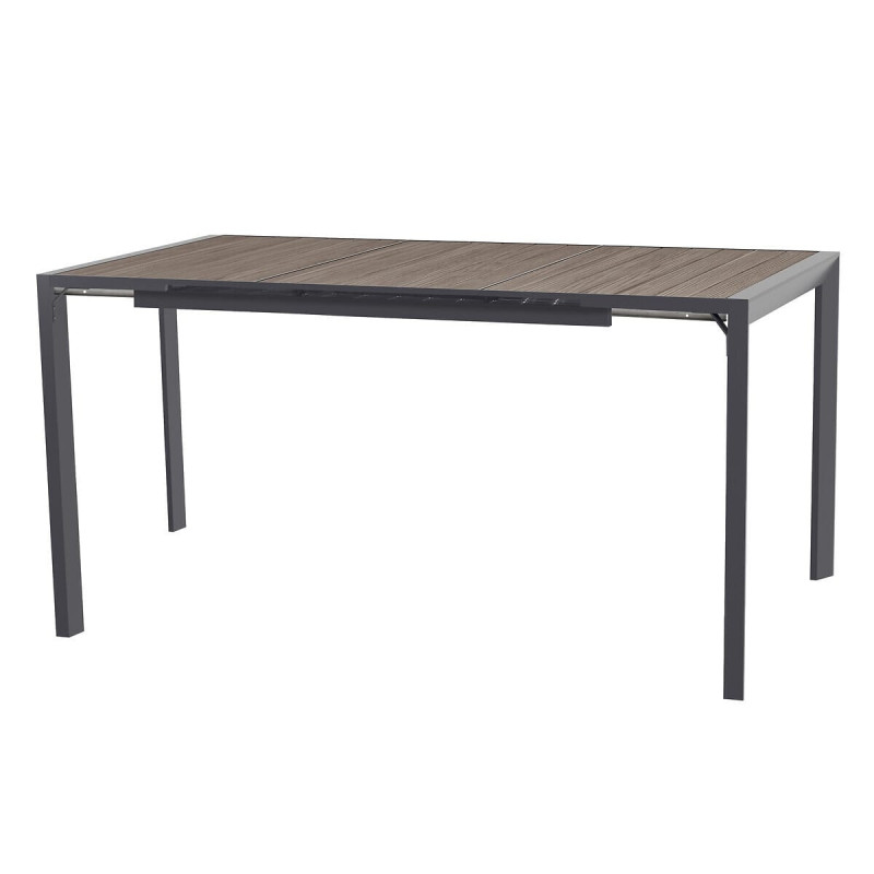 Table haute de jardin aluminium EVASION 8 personnes