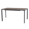 Table haute de jardin aluminium EVASION 8 personnes