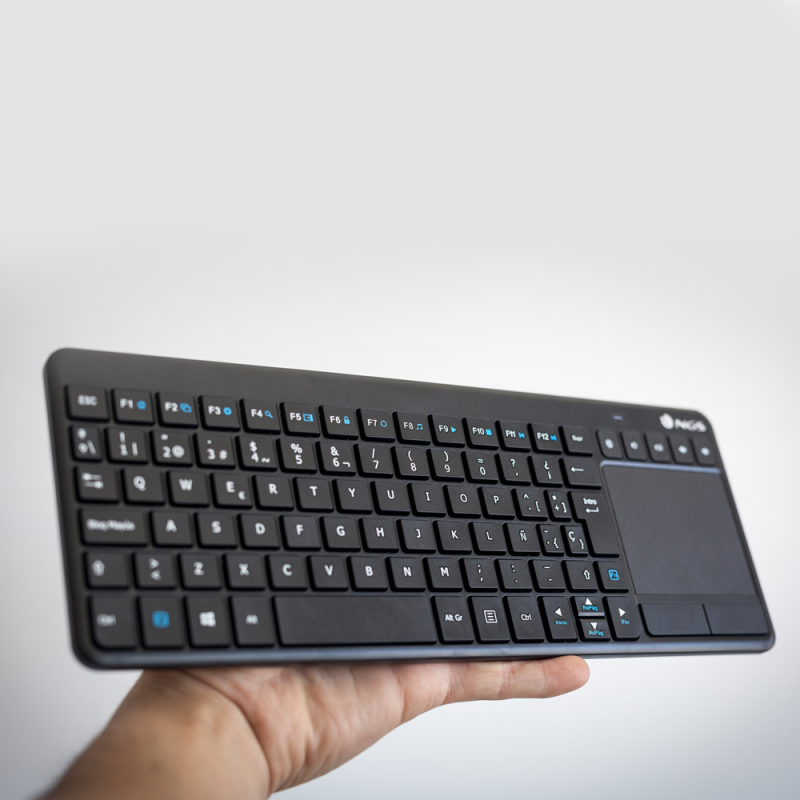 Clavier Sans Fil 2.4GHz TV/Bluetooth Warrior Noir NGS - 69561106088