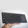 Clavier Sans Fil 2.4GHz TV/Bluetooth Warrior Noir NGS - 69561106088
