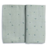 Set de 2 lange mousseline coton 70x70 organic - GLOOP!