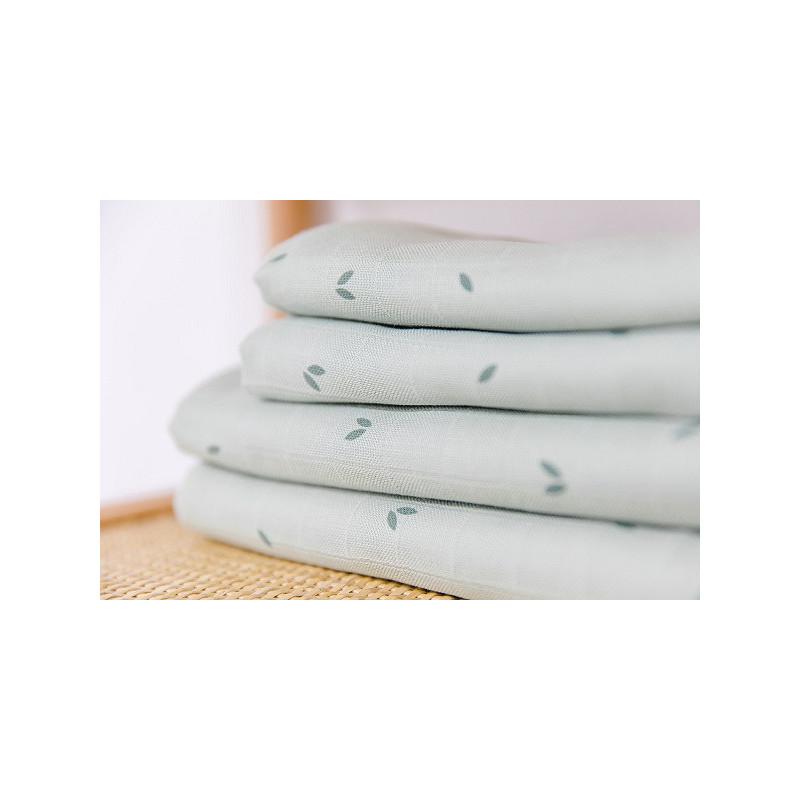 Set de 2 lange mousseline coton 70x70 organic - GLOOP!