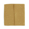 Set de 2 langes mousseline coton 70x70 jaune - GLOOP!