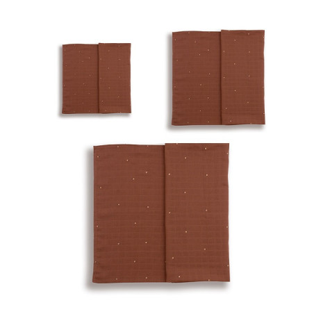 Set de 3 langes mousseline gland - GLOOP!