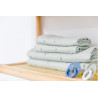 Set de 3 langes mousseline organic green - GLOOP!