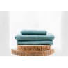 Set de 2 lange mousseline coton 70x70 ocean green - GLOOP!