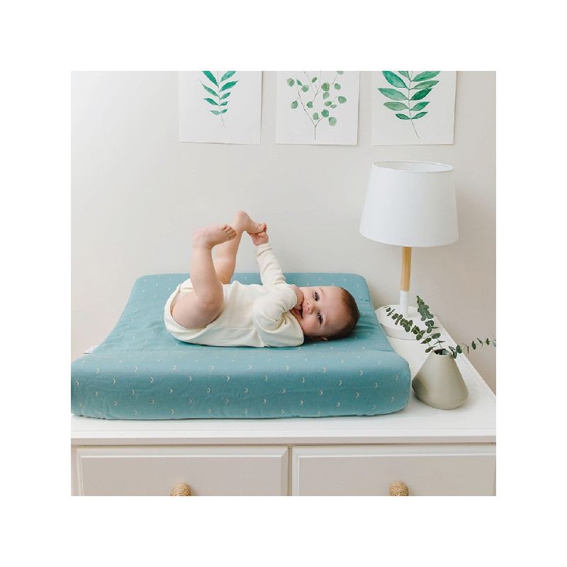 Matelas à langer bleu - Gloop!