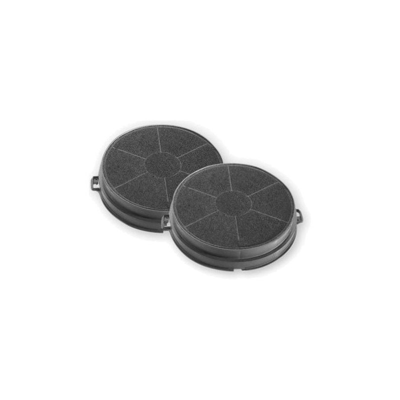 Filtre à charbon actif F8 2 pièces Noir - FABER - 0449613