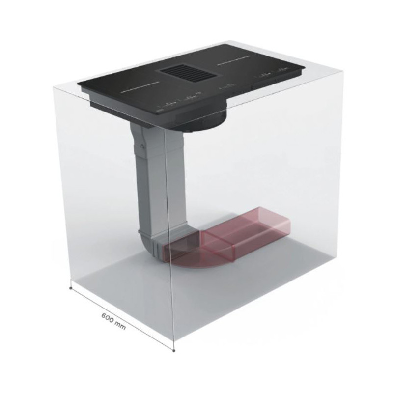 Plaques de cuisson induction Aspirante Galileo Smart 600 Noir - FABER - 5906272-GALILEOSMART