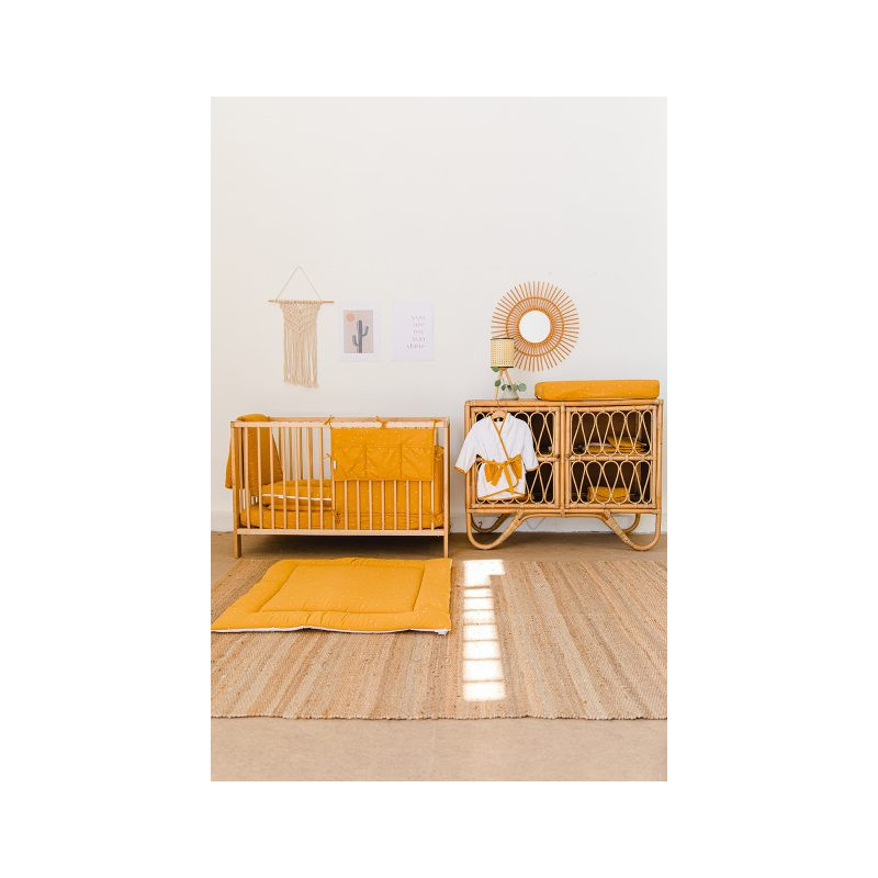 Tour de lit bébé jaune - GLOOP!