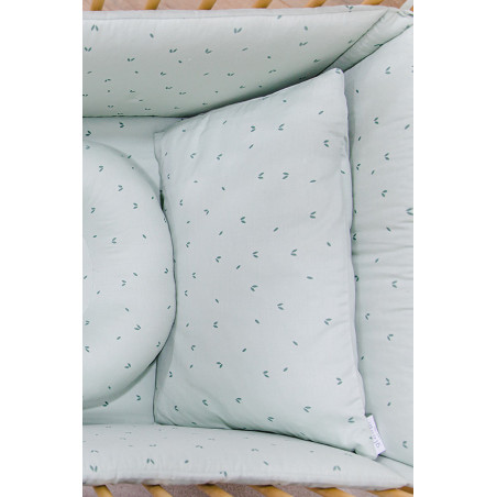 Housse de couette, garnissage et taie doreiller green - GLOOP!