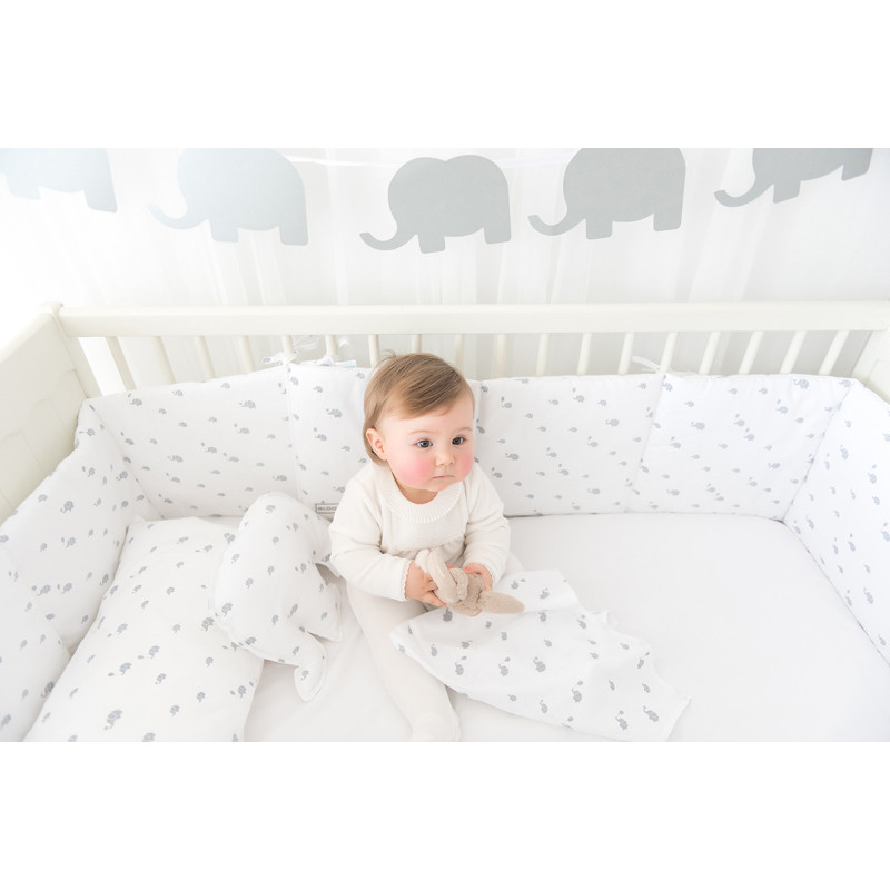 Tour de lit bébé elephants - GLOOP!