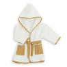 Peignoir de bain bébé jaune 0 12 mois - GLOOP!