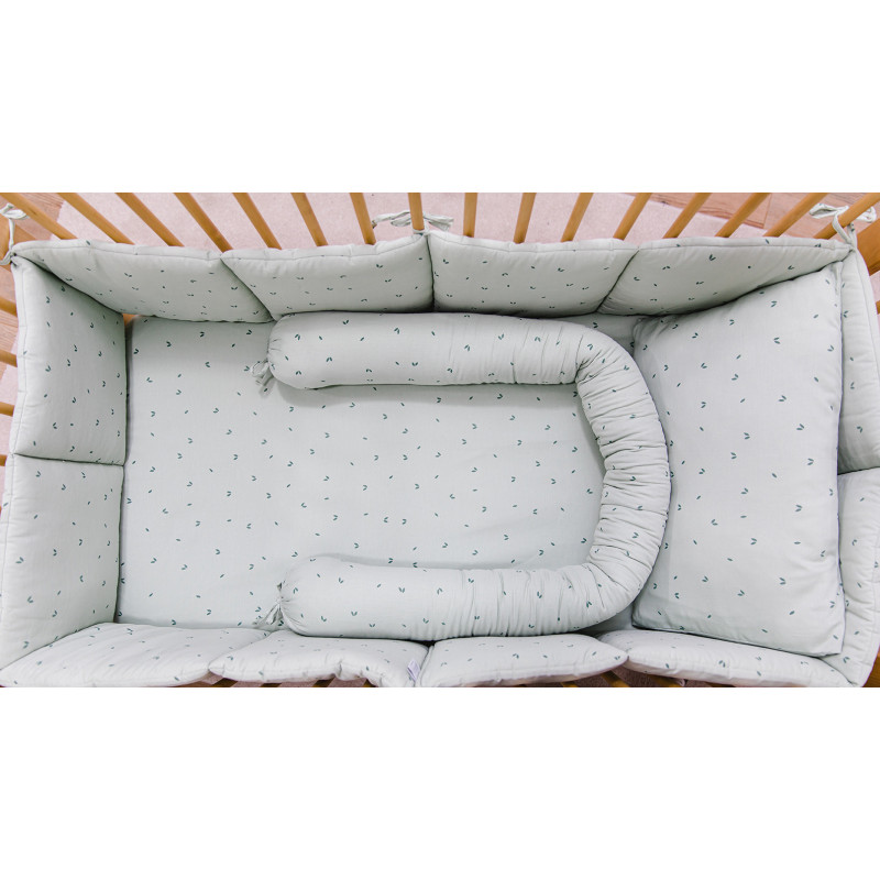 Tour de lit 360x30cm vert  - GLOOP!