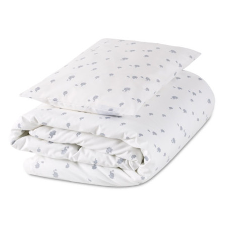 Housse de couette, garnissage et taie doreiller éléphant - GLOOP!