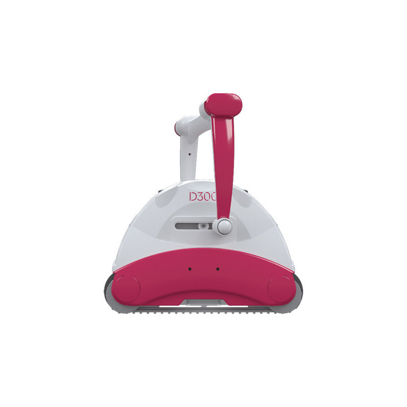 Robot nettoyeur de piscine D300 APP Blanc/Rose