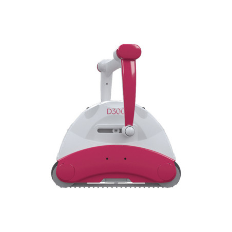 Robot nettoyeur de piscine D300 APP Blanc/Rose