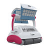 Robot nettoyeur de piscine D300 APP Blanc/Rose