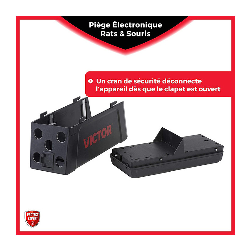 Piège à Rats Electronique Victor RASOUTRAP - PROTECT EXPERT - SBM-SOUTRAP