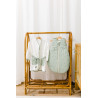 Peignoir de bain bébé organic green 12-24mois - GLOOP!