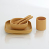 Bol pour enfant avec ventouse orange - Gloop!