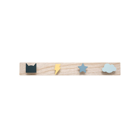 Patère pour enfant 55x7 cm - ATMOSPHERA