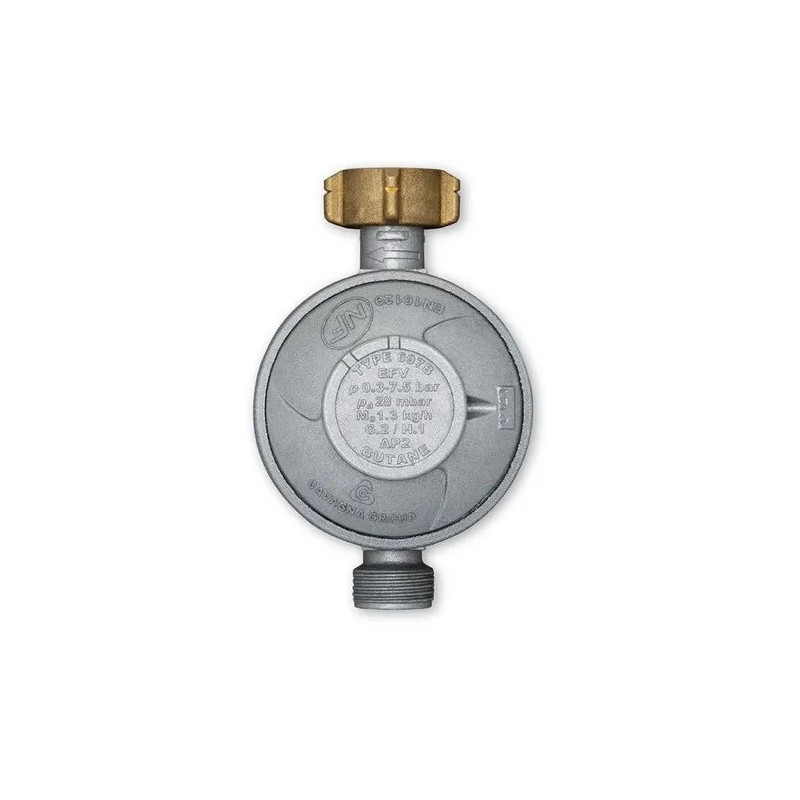 Détendeur à sécurité pour bouteille de Gaz Butane - RADIOLA - CUISSON4002