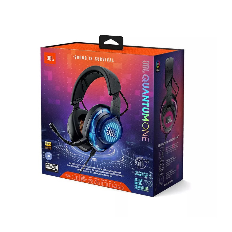 Micro-casque Gaming Quantum One Noir - JBL - JBLQUTONEBLK