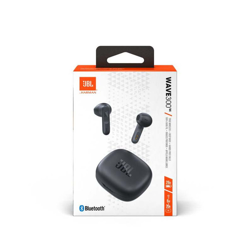 Ecouteurs Bluetooth TWS Wave 300 Noir - JBL - JBLW300TWSBLK