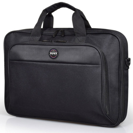 Sacoche pour ordinateur 15.6" Hanoï II Clamshell Noir - PORT DESIGNS - 105064
