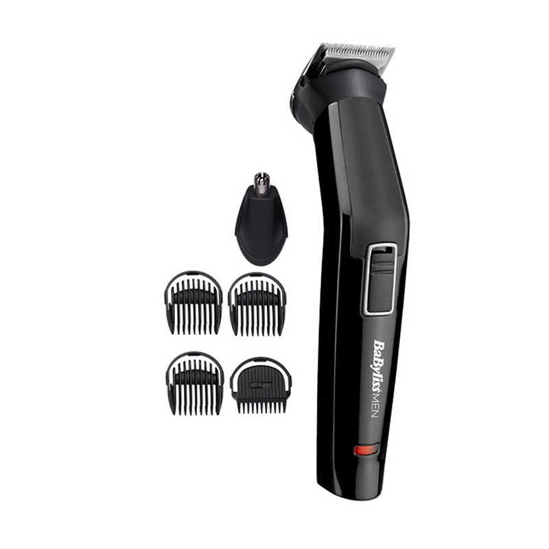 Tondeuse Multifonction 6en1 sans fil Noir - BABYLISS - MT725E