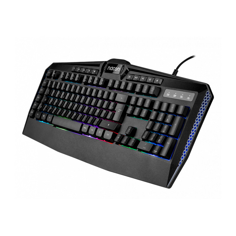 Clavier mécanique Gaming Rétro-éclairé RGB CL-210 Noir - NACON - CLAVPCCL210FRNACON