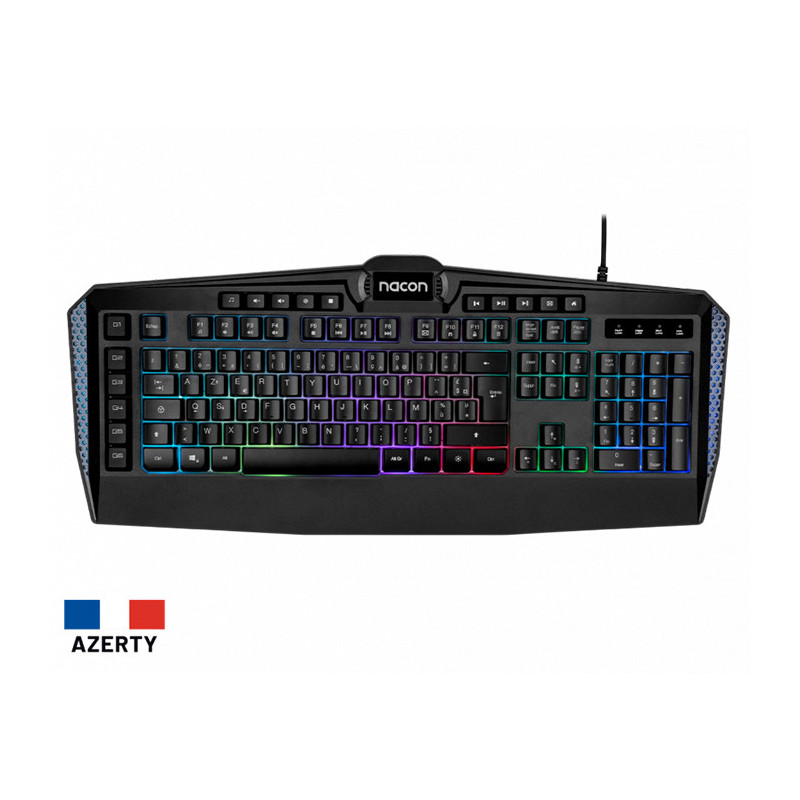 Clavier mécanique Gaming Rétro-éclairé RGB CL-210 Noir - NACON - CLAVPCCL210FRNACON