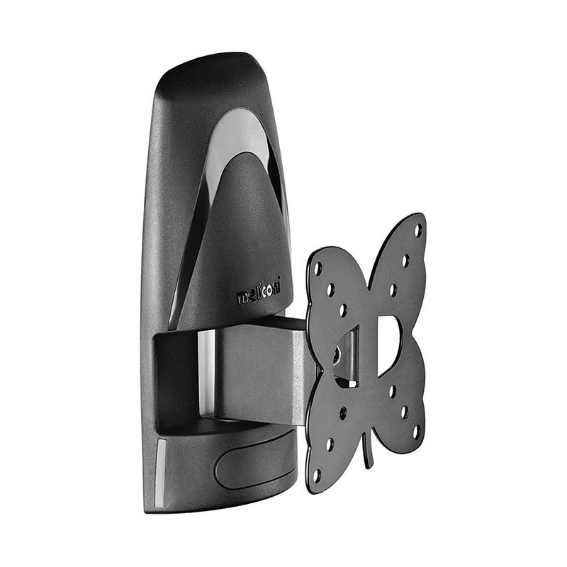 Support Mural pour TV LED/LCD/Plasma 14-25" 20 kg Noir - MELICONI - T-100