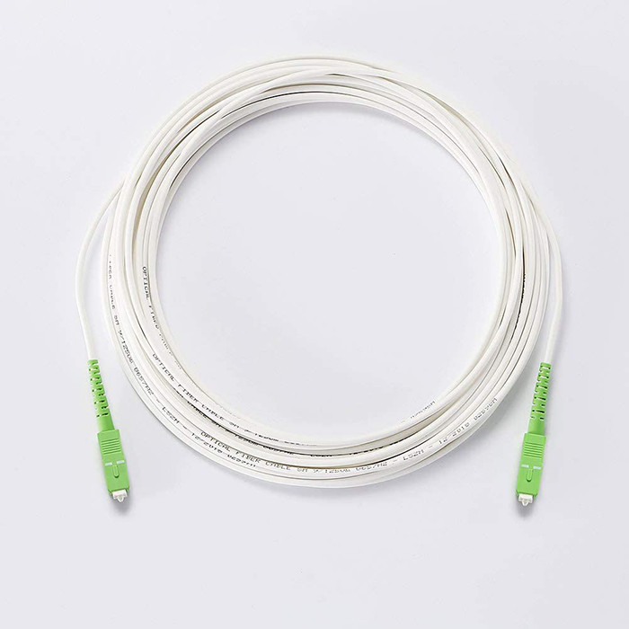 Câble fibre optique pour Box (SFR/Orange/Bouygues) 10 m Blanc - D2