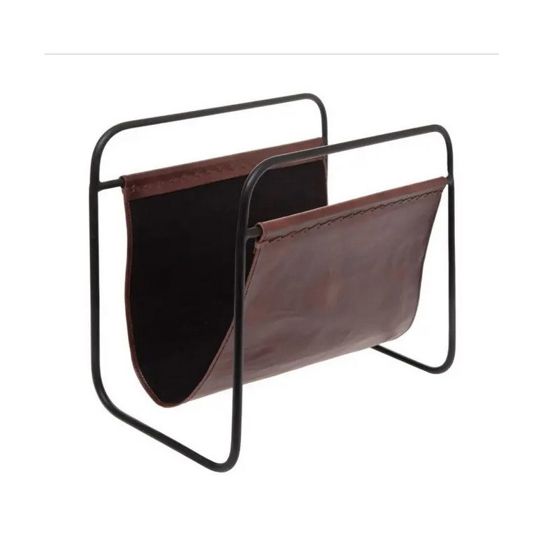 PORTE MAGAZINE CUIR