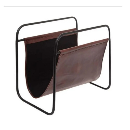 PORTE MAGAZINE CUIR