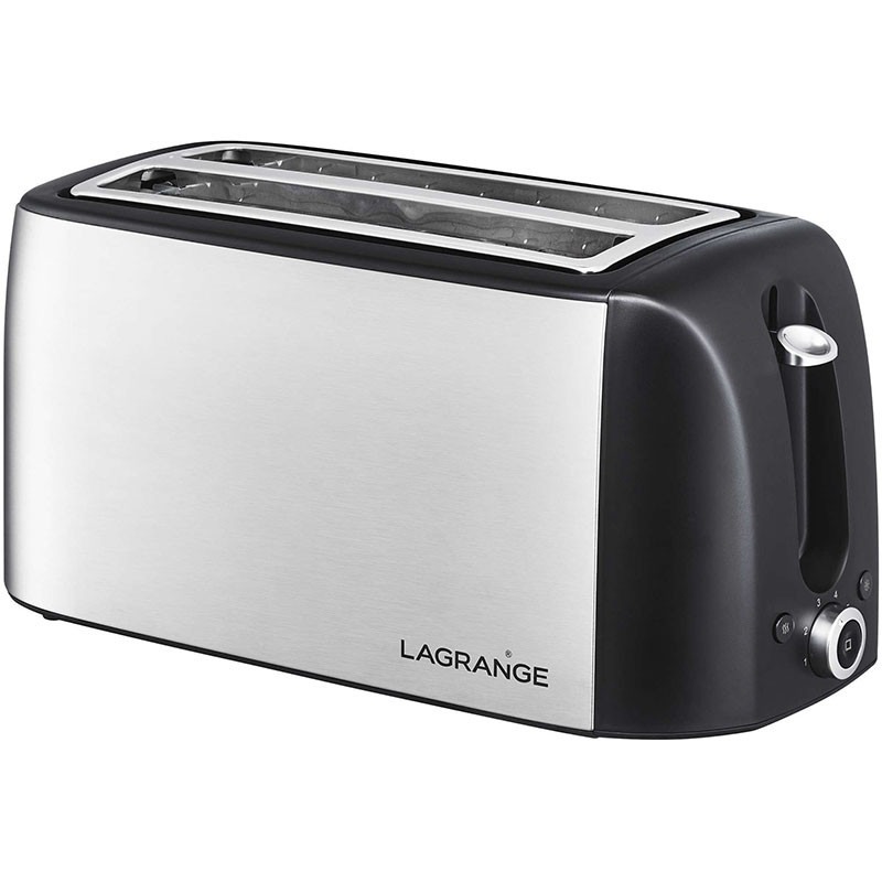 Grille-pains 2 Fentes 1400W Inox - LAGRANGE - 519010