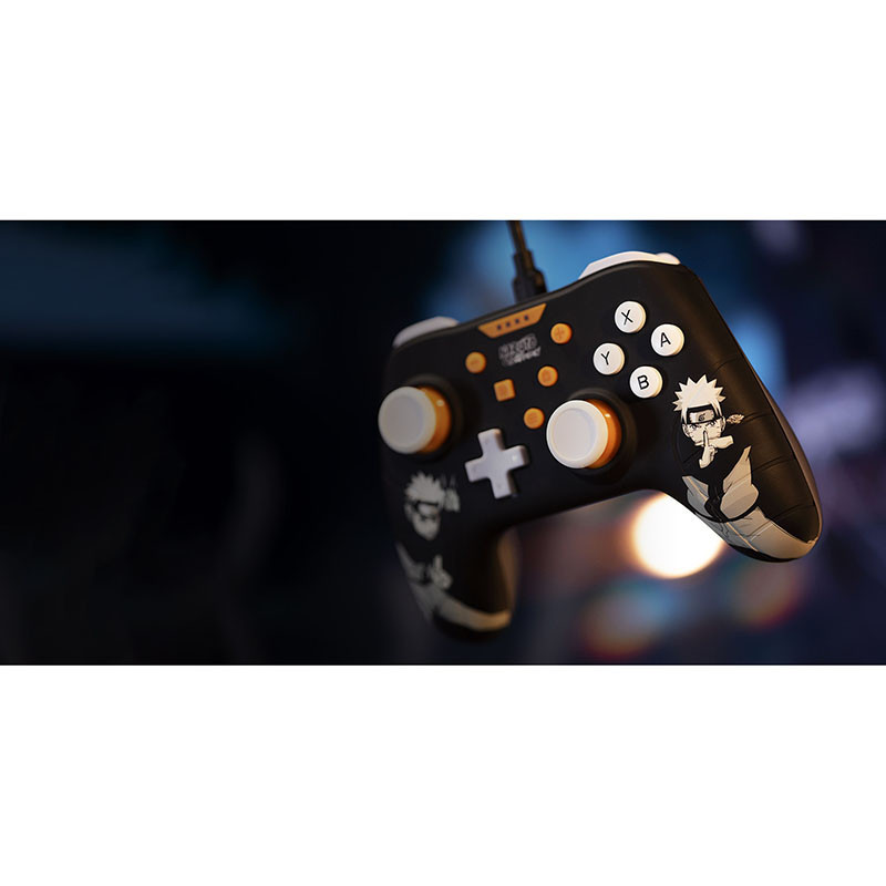 Manette filaire pour Switch Naruto Noir - KONIX - 80381116686