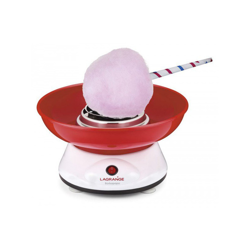 Machine à barbe à papa 400W Blanc/Rouge - LAGRANGE - 379003