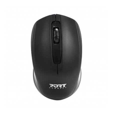 Souris sans fil Wireless Office USB+USB-C Noir - PORT DESIGNS - G1389