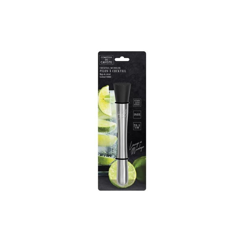 PILON COCKTAIL INOX 20,5CM