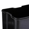 Poubelle 30 L Noir
