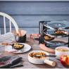 Appareils à raclette Evolution 900W  + accessoires Noir/Bois - LAGRANGE - 149003