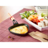 Appareils à raclette Evolution 900W  + accessoires Noir/Bois - LAGRANGE - 149003