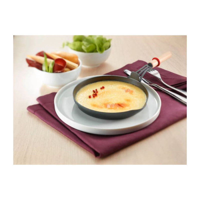 Appareils à raclette Evolution 900W  + accessoires Noir/Bois - LAGRANGE - 149003