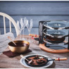 Appareils à raclette Evolution 900W  + accessoires Noir/Bois - LAGRANGE - 149003