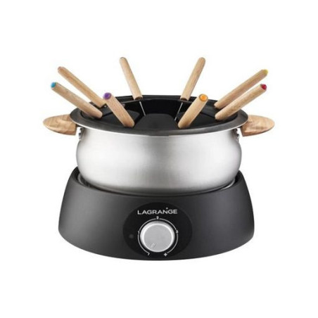 Appareil à fondue Classique 900W Noir/Inox - LAGRANGE - 349013