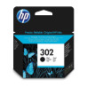 Cartouche jet d'encre N°302 Noire - HP - F6U66AE
